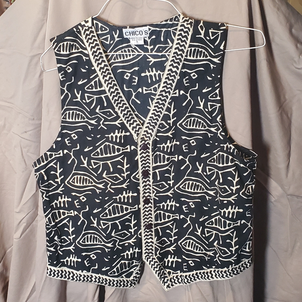 Chico's Vest Jacket size 1